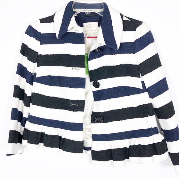 Kate Spade | Black Ari Jacket Blazer - Picture 2 of 8